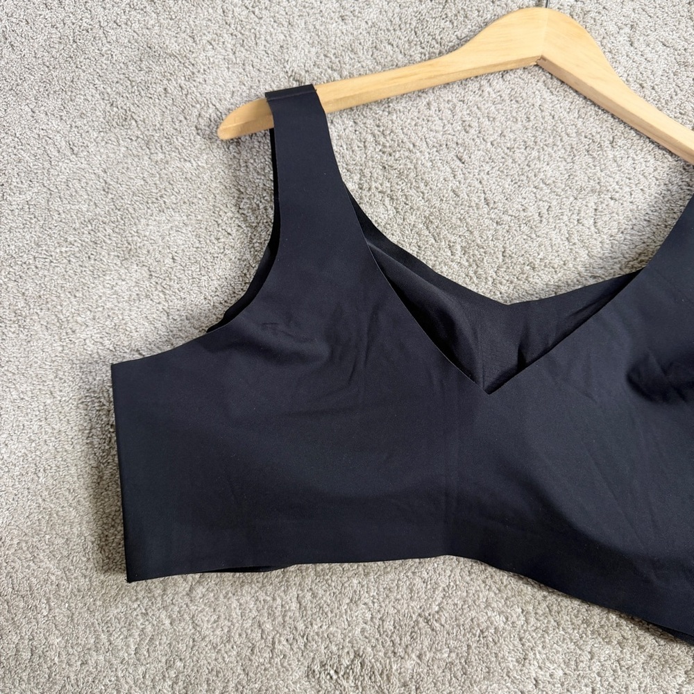 Honeylove Women’s V-Neck Bra Wireless in Black 3X - Picture 7 of 13